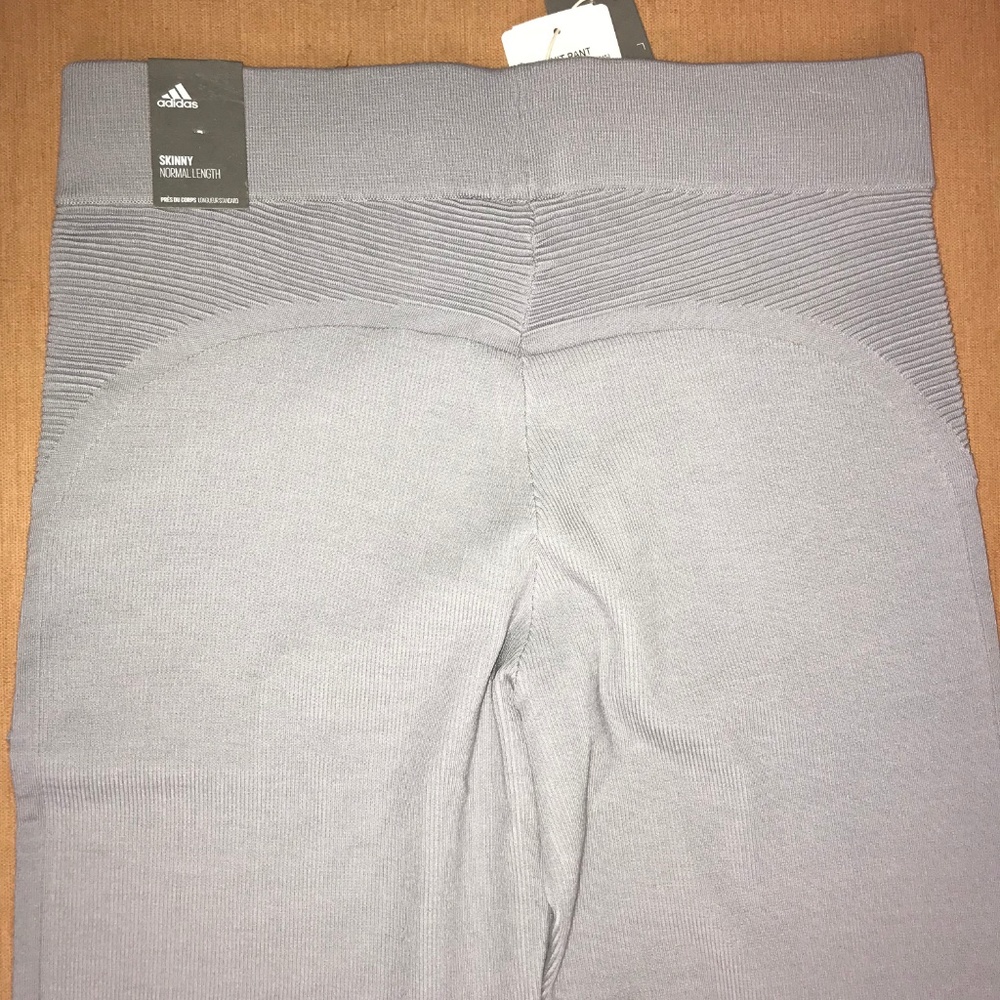Adidas Icon Knit Pants Women's Sz L NWT - Picture 6 of 7